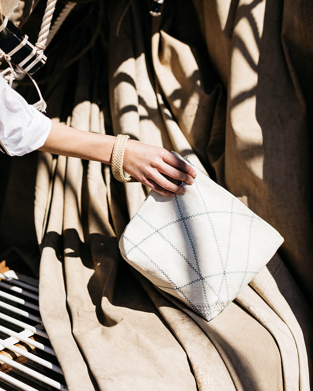 Kosmetiktasche "Die Midinette" by 727 Sailbags / Segeltuch Belem