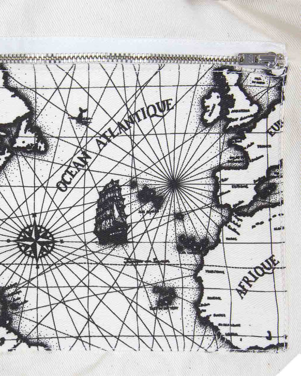 Damen Handtasche "Legende" by 727 Sailbags / Segeltuch Belem / Boden Leder