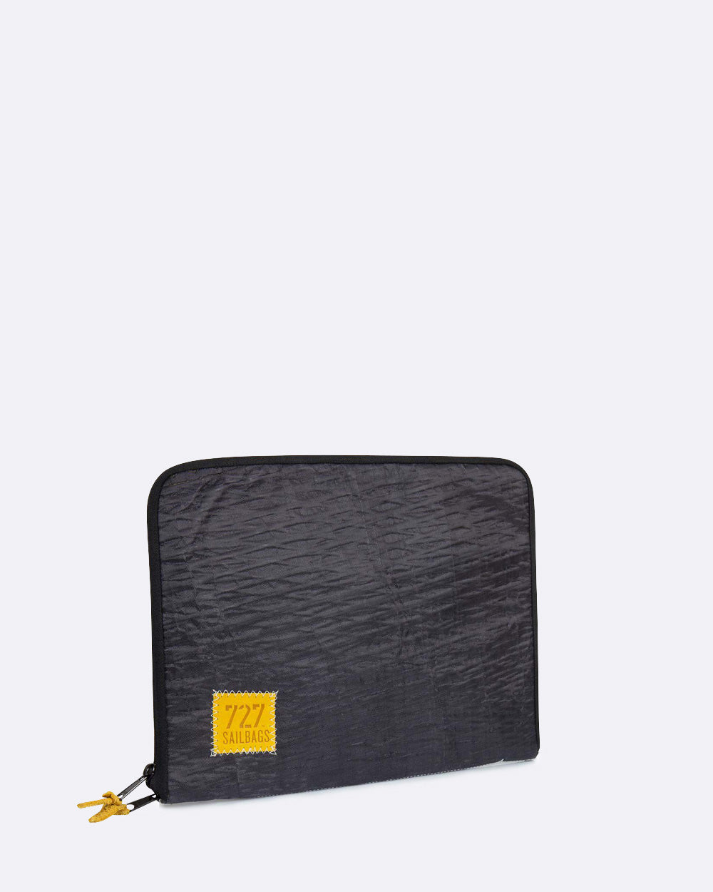 Laptophülle "MacBook 13 Zoll" by 727 Sailbags / Segeltuch schwarz