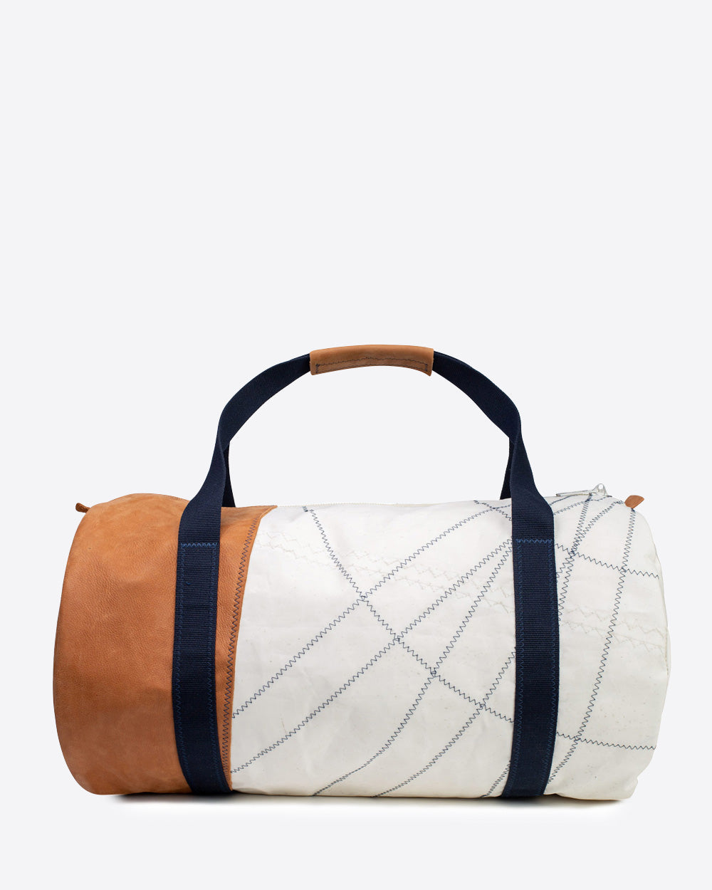 Reisetasche "Onshore" by 727 Sailbags / Segeltuch Belem / Leder