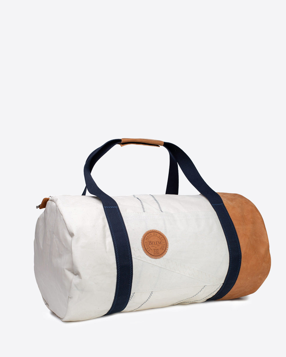 Reisetasche "Onshore" by 727 Sailbags / Segeltuch Belem / Leder