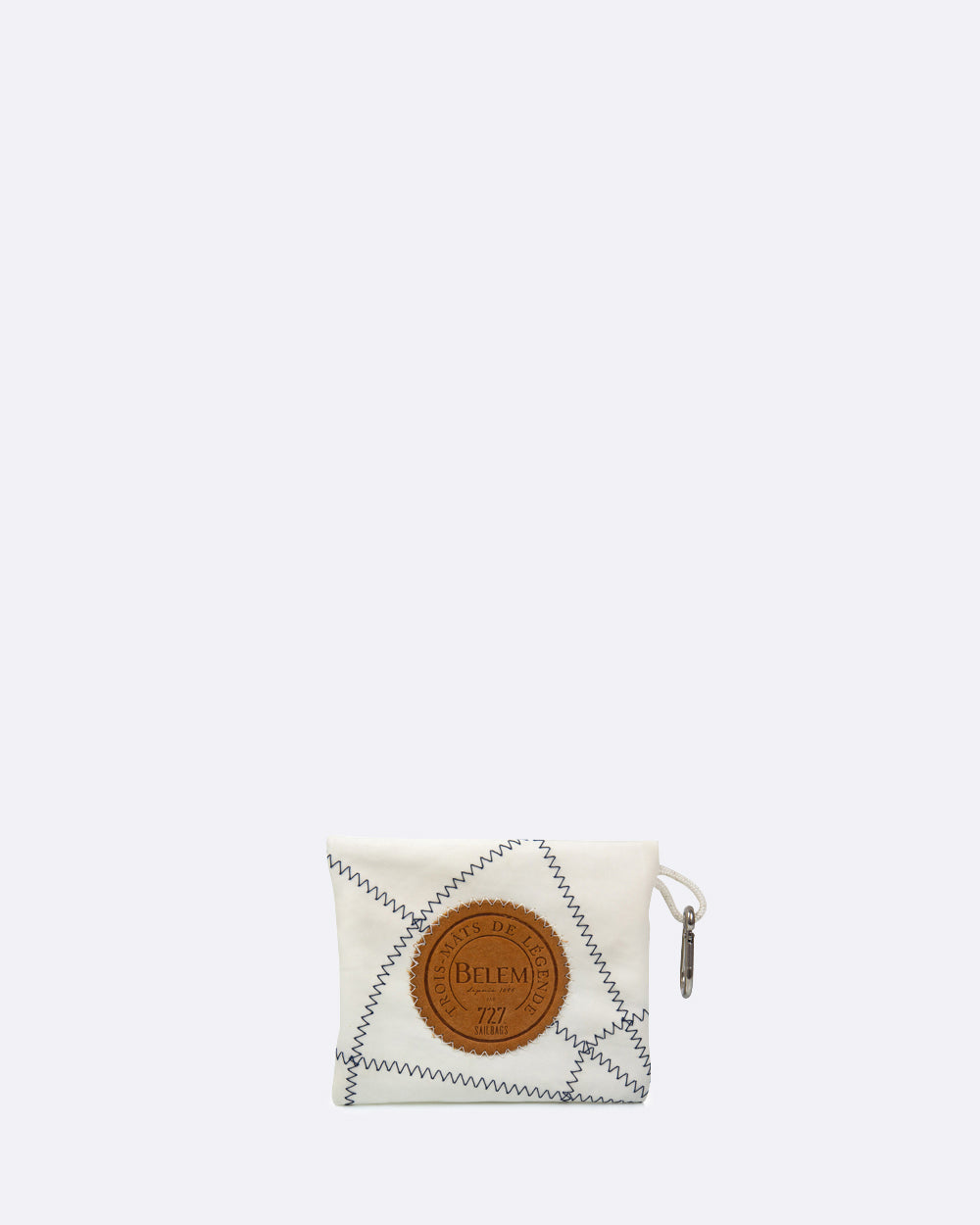 Geldbörse Geldbeutel "Pocket" by 727 Sailbags / Segeltuch Belem / Leder