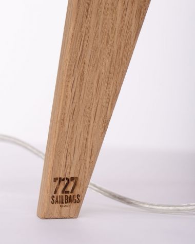 Kleine Säulenlampe by 727 Sailbags / Segeltuch Belem