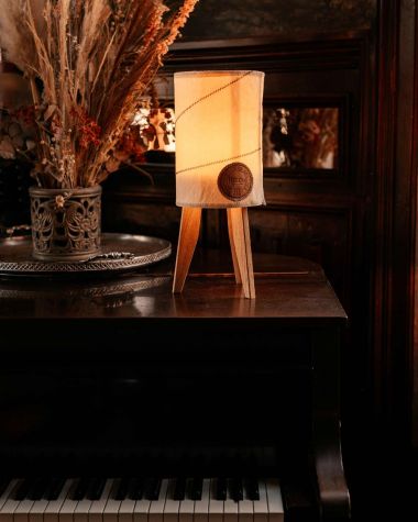 Kleine Säulenlampe by 727 Sailbags / Segeltuch Belem