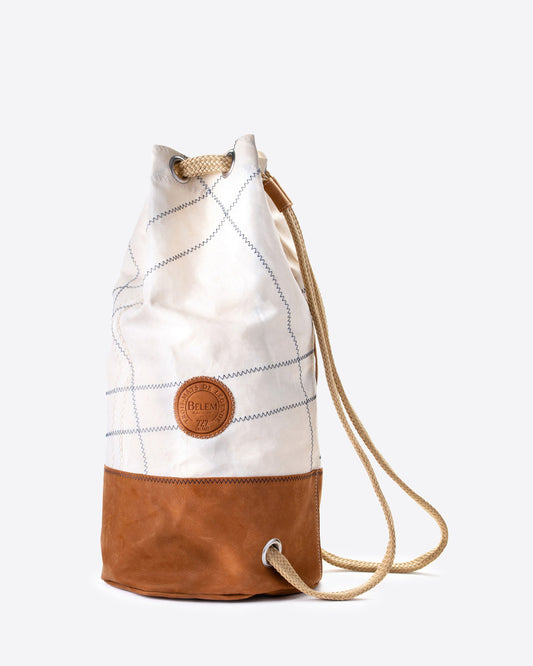 Seesack "Jack" by 727 Sailbags / Segeltuch Belem/ Boden Leder