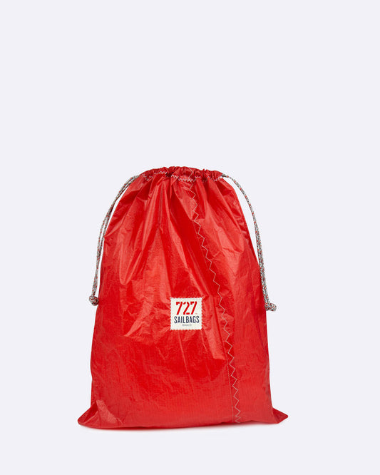 Strandbeutel "Spi Bag" by 727 Sailbags / Segeltuch rot