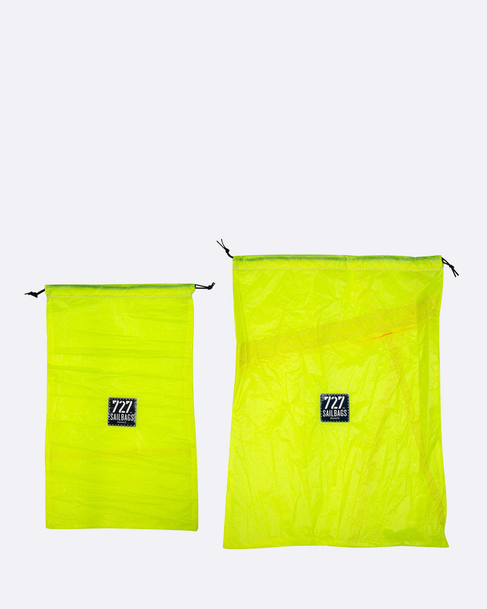 Strandbeutel "Spi Bag" by 727 Sailbags / Segeltuch neongelb