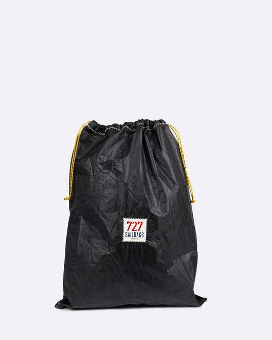 Strandbeutel "Spi Bag" by 727 Sailbags / Segeltuch schwarz