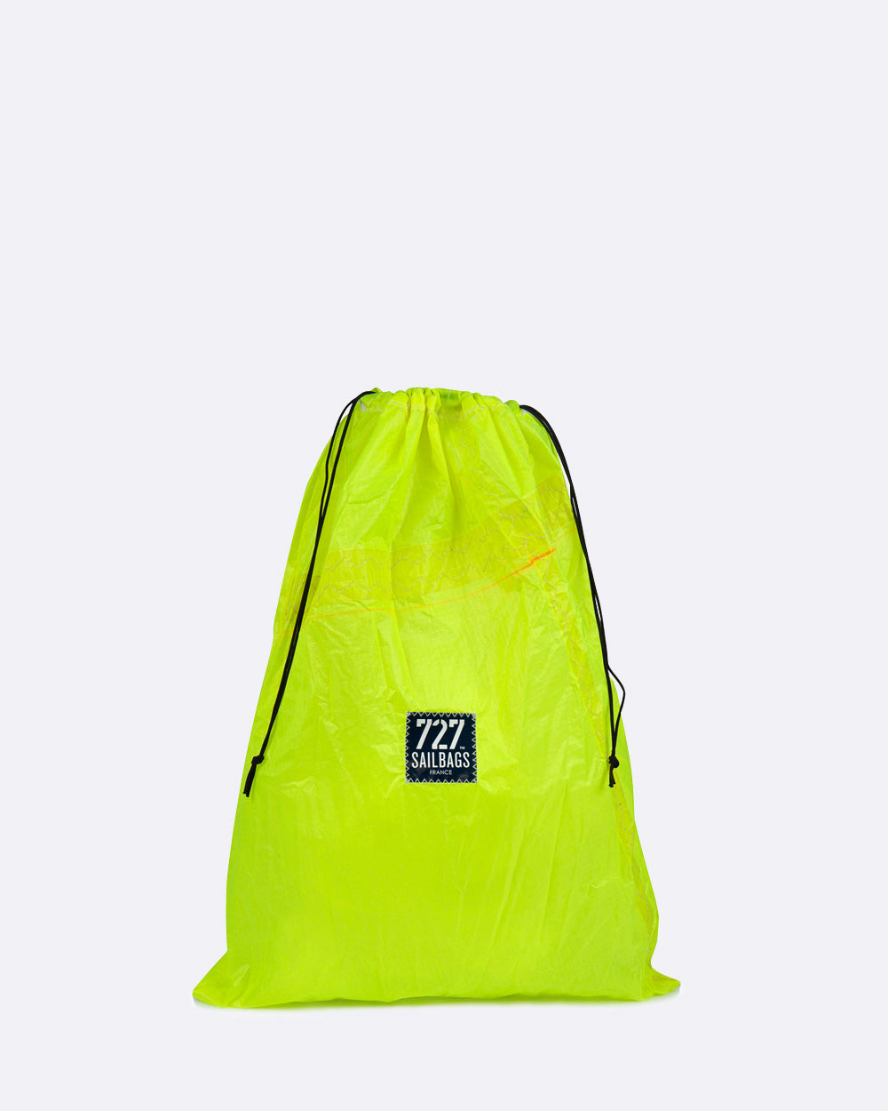 Strandbeutel "Spi Bag" by 727 Sailbags / Segeltuch neongelb