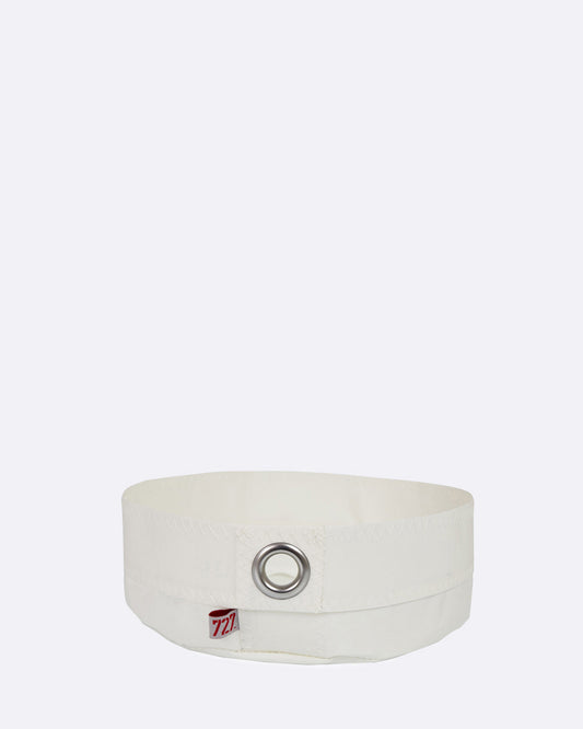 Tischkorb "Normale" by 727 Sailbags / Segeltuch weiß