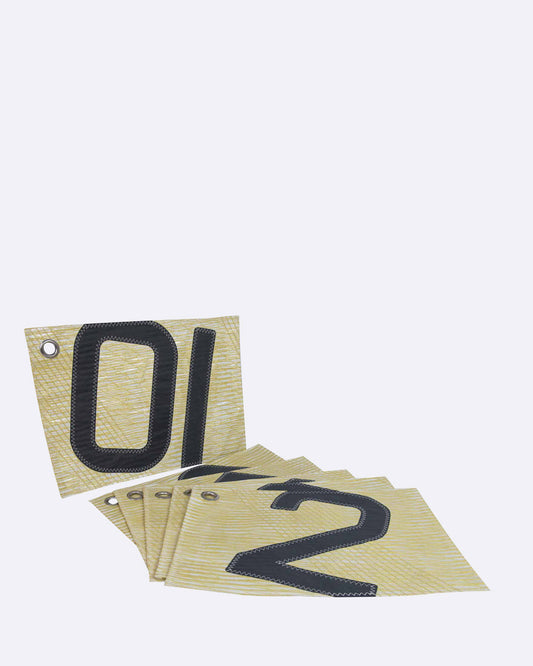 Tischset Platzset 6er Set "White" by 727 Sailbags