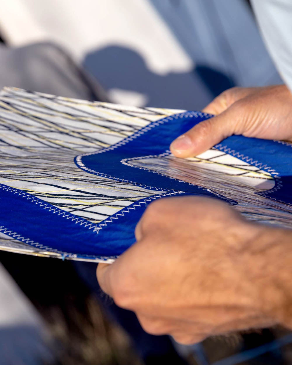 Tischset Platzset 6er Set "Blue" by 727 Sailbags