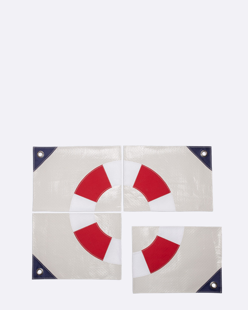 Tischset Platzset 4er Set "Rettungsring" by 727 Sailbags