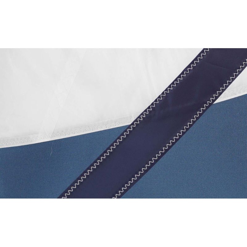 Sofakissen 40 x 40 cm "[Modell]" by 727 Sailbags / Spinnaker blau / Motiv 7 navy