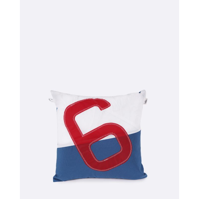 Sofakissen 40 x 40 cm "[Modell]" by 727 Sailbags / Spinnaker weiß