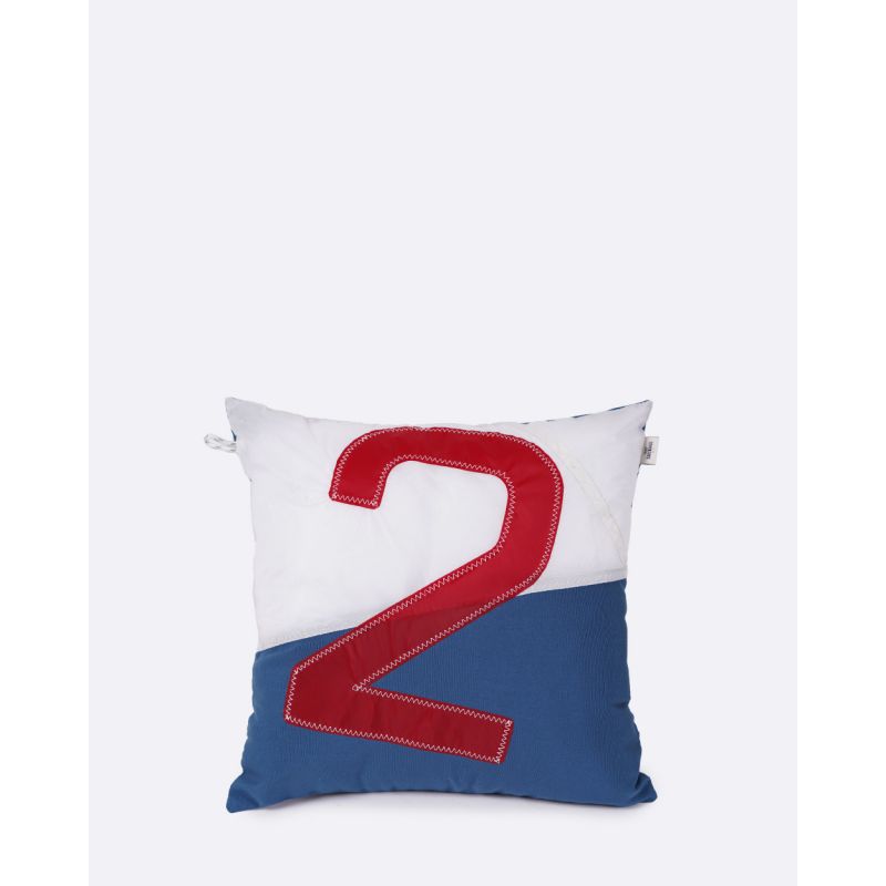 Sofakissen 40 x 40 cm "[Modell]" by 727 Sailbags / Spinnaker weiß