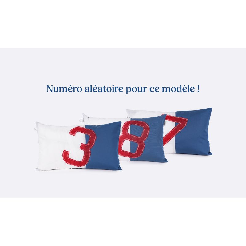 Sofakissen 30 x 50 cm "[Modell]" by 727 Sailbags / Spinnaker weiß