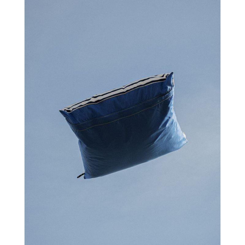 Sofakissen 50 x 50 cm "[Modell]" by 727 Sailbags / Spinnaker weiß / Meeresanker Kollektion