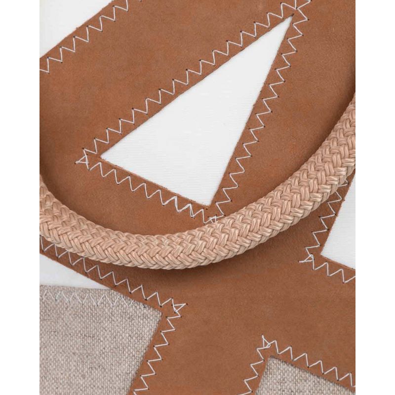 Damen Handtasche "Sandy" by 727 Sailbags / Segeltuch weiß / French Riviera Kollektion