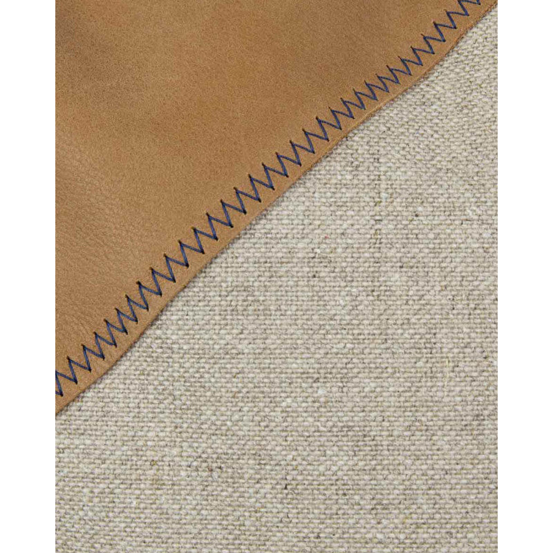 Sofakissen 40 x 40 cm "[Modell]" by 727 Sailbags / Spinnaker weiß / French Riviera Kollektion