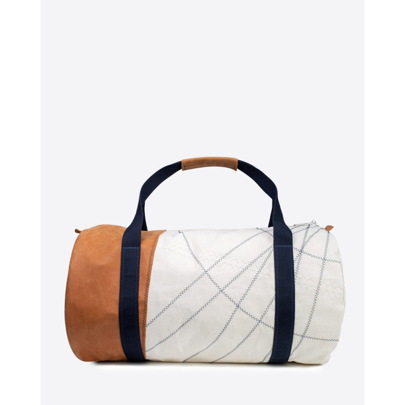 Reisetasche "Onshore" by 727 Sailbags / Segeltuch Belem / Leder