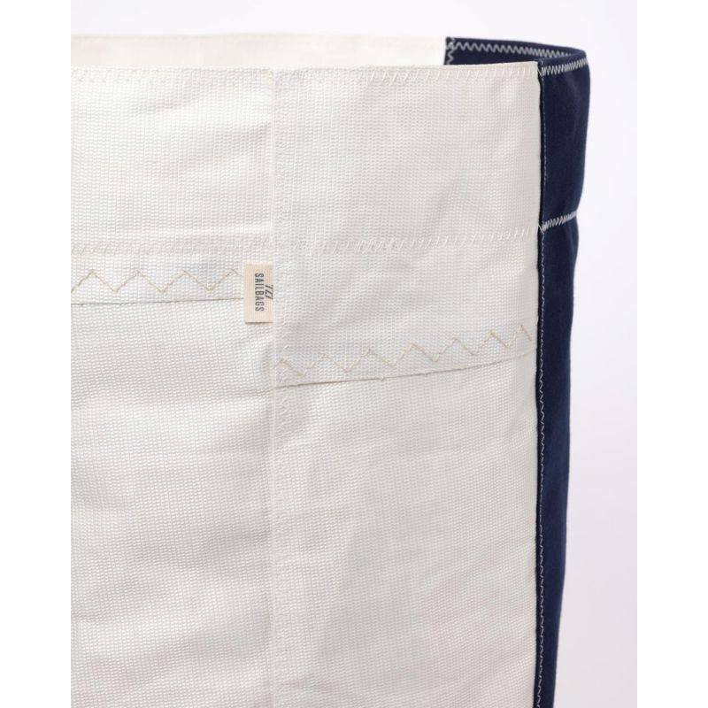 Wäschetonne "[Modell]" by 727 Sailbags / Segeltuch weiß / Wal Kollektion