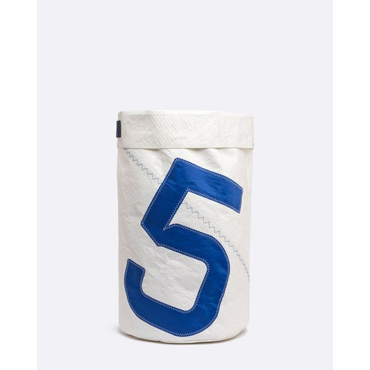 Wäschetonne by 727 Sailbags / Segeltuch blau