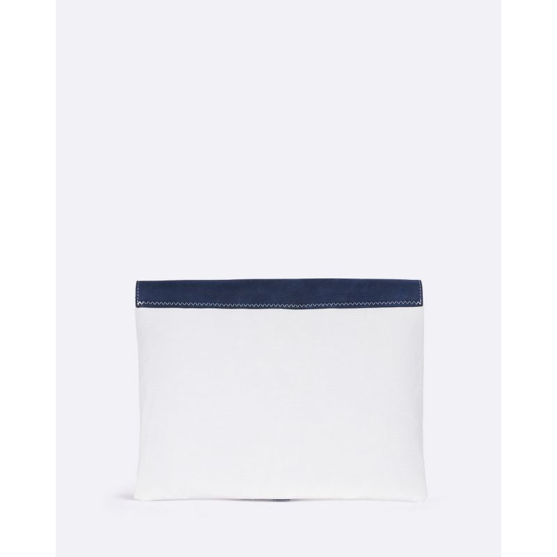 Businesstasche "[Modell]" by 727 Sailbags / Leder marineblau