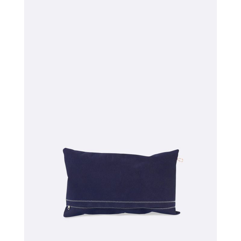 Sofakissen 30 x 50 cm "[Modell]" by 727 Sailbags / Spinnaker marineblau rot / Navy Kollektion