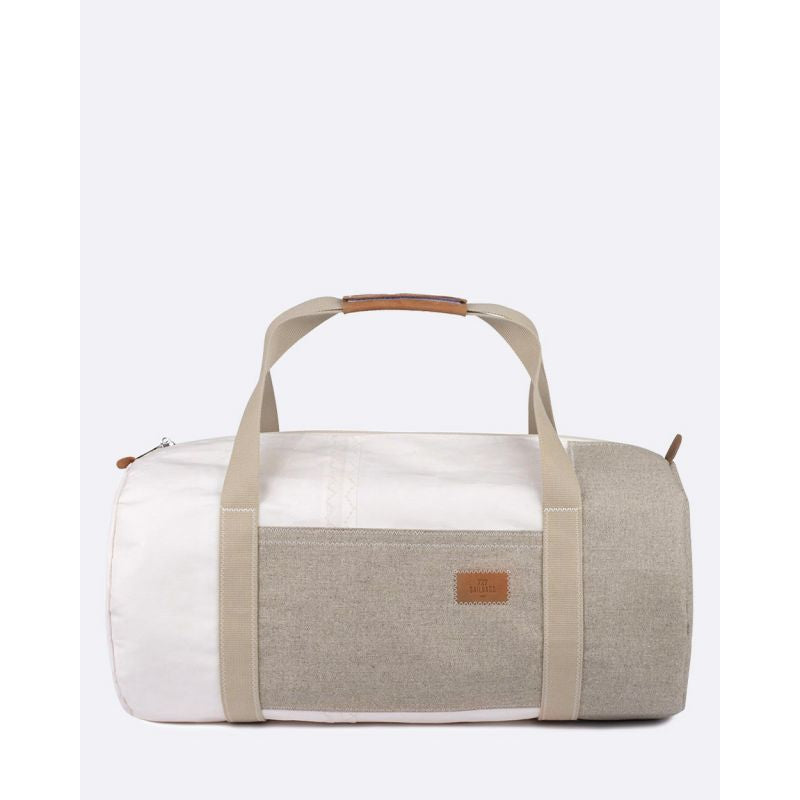 Reisetasche "Onshore" by 727 Sailbags / Segeltuch weiß / French Riviera Kollektion