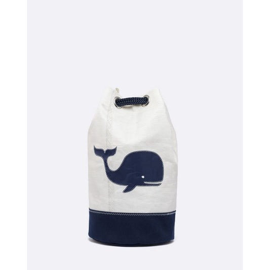 Seesack "Jack" by 727 Sailbags / Segeltuch weiß / Wal Kollektion