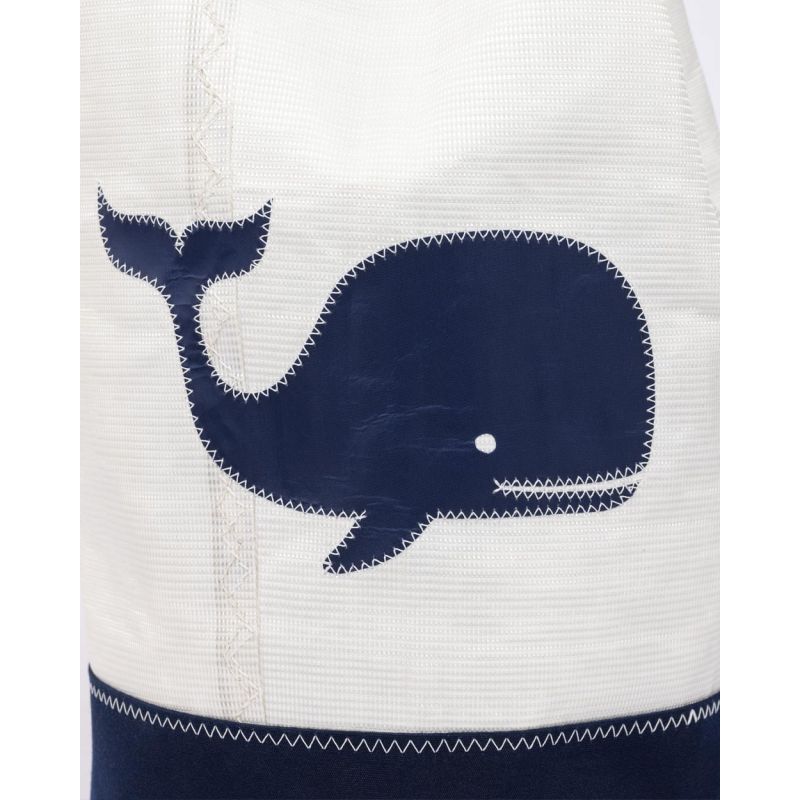 Seesack "Jack" by 727 Sailbags / Segeltuch weiß / Wal Kollektion