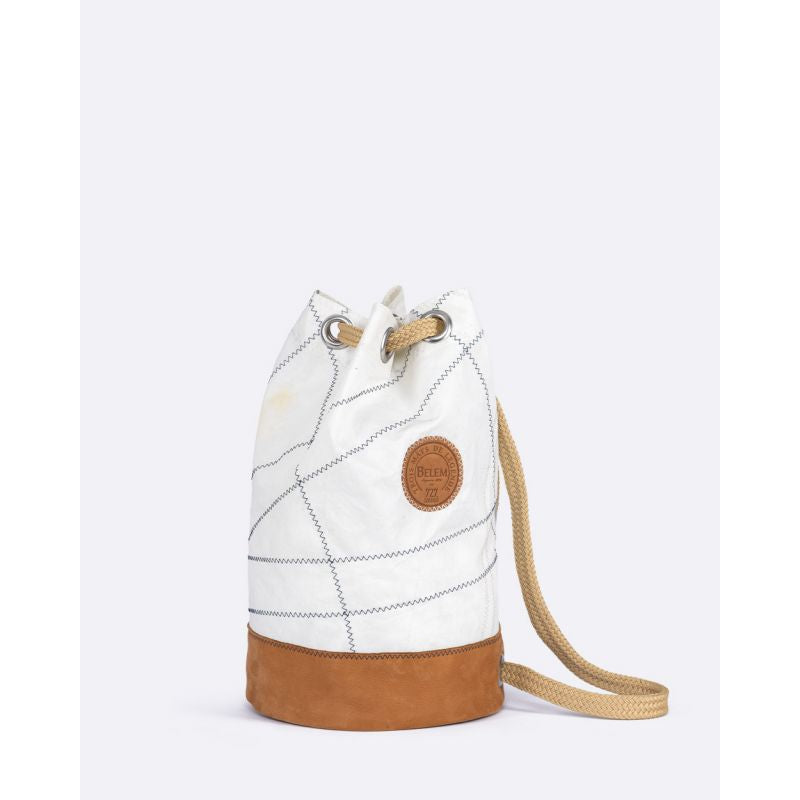 Seesack "Jack" by 727 Sailbags / Segeltuch Belem / Boden Leder