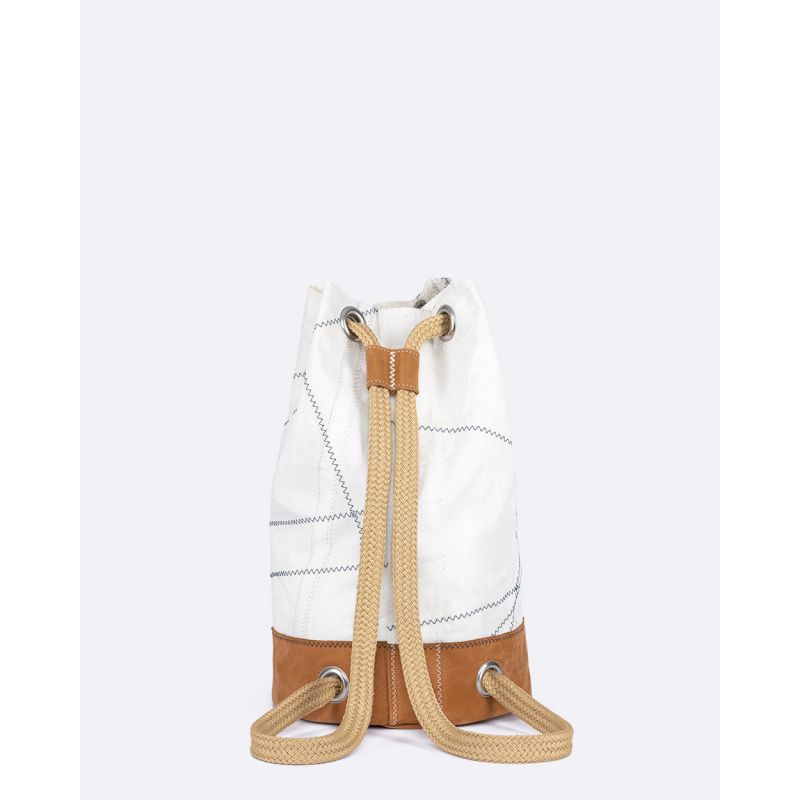 Seesack "Jack" by 727 Sailbags / Segeltuch Belem / Boden Leder