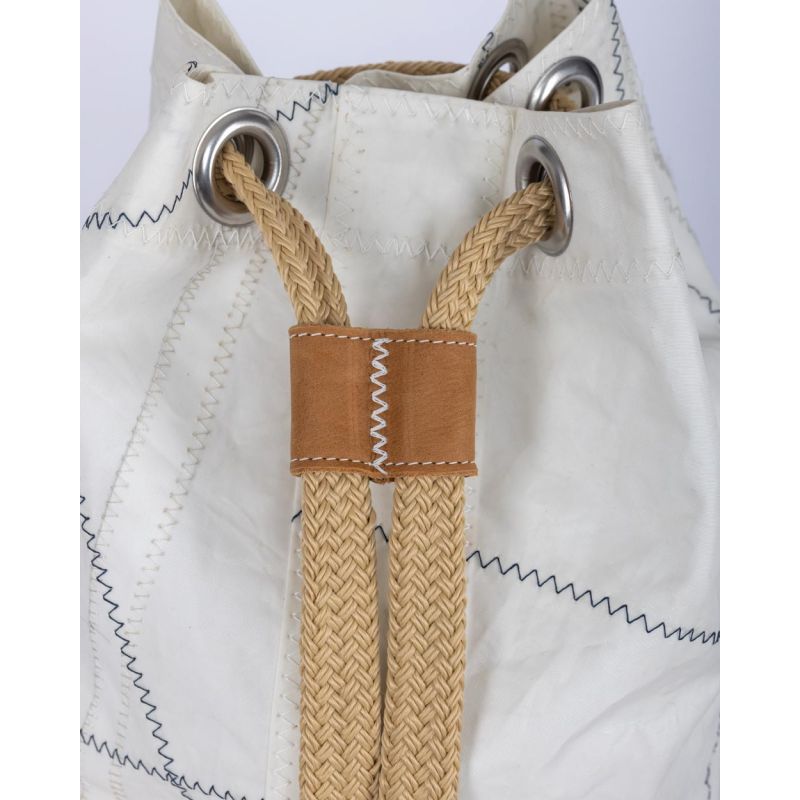 Seesack "Jack" by 727 Sailbags / Segeltuch Belem / Boden Leder