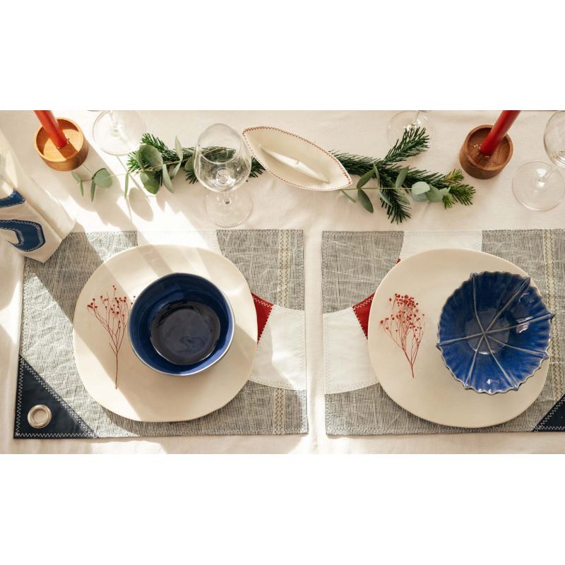 Tischset Platzset 4er Set "Rettungsring" by 727 Sailbags
